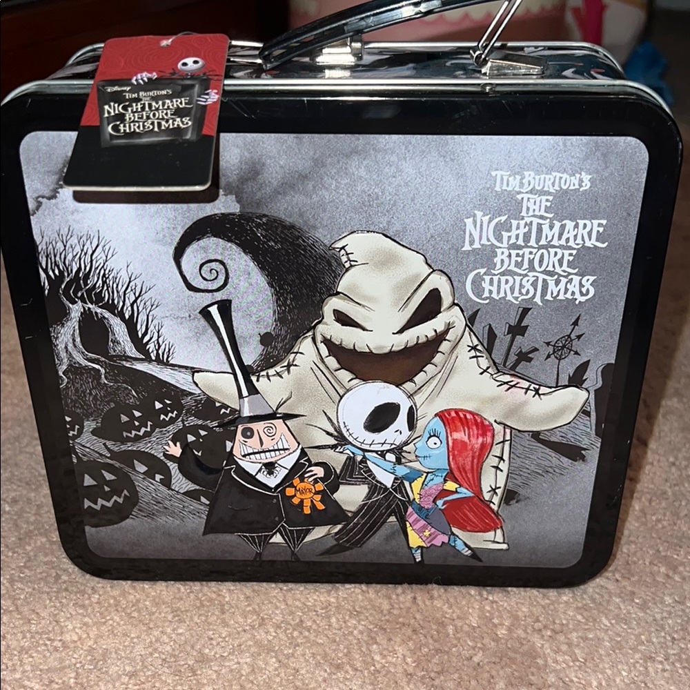 The Nightmare Before Christmas Black Lunch Box